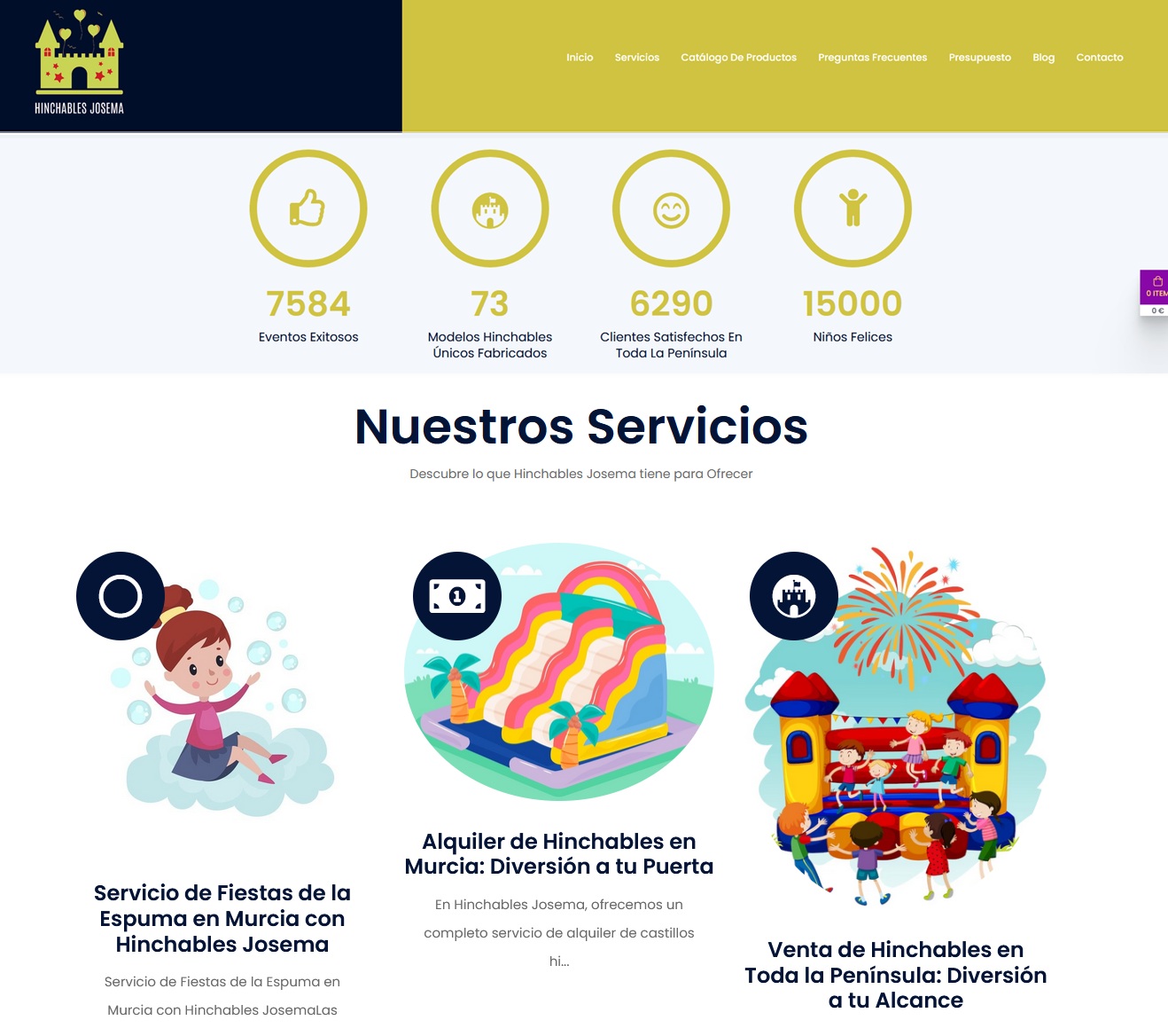 Hinchables Josema: Prestaciones Integral...