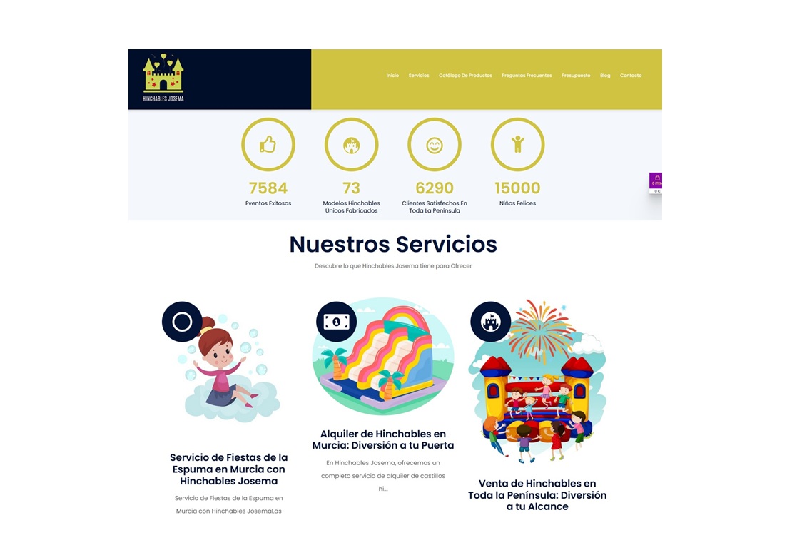 Hinchables Josema: Prestaciones Integrales de Ocio...